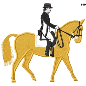 Dressage Horse and Rider 149